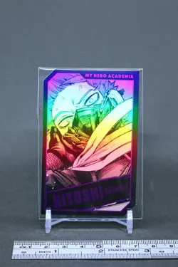 Hitoshi Shinso My Hero Academia Character Holo Card Collection TCG Game japanese - Image 2