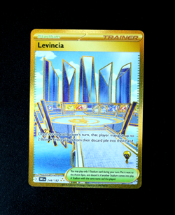 Pokemon Card TCG - Levincia 244/182 - Destined Rivals - Hyper Rare - NM ⭐ - Image 1