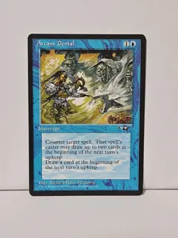MTG Arcane Denial Alliances Sword LP Magic The Gathering - Image 1