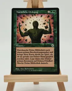 Naturliche Ordnung Portal Magic Karte MTG deutsch (Natural Order) - Image 1
