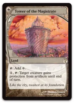 Tower of the Magistrate (Future Sight) #242 (NM) Mystery Booster 2 MB2 Magic MTG - Image 1
