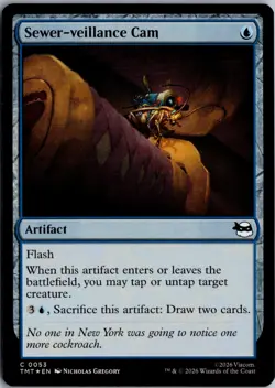 Sewer-veillance Cam C Teenage Mutant Ninja Turtles 53 NM Foil Magic - Image 1