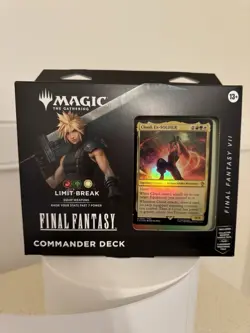 Magic the Gathering Final Fantasy Commander Deck FF7 (Limit Break) - Image 1