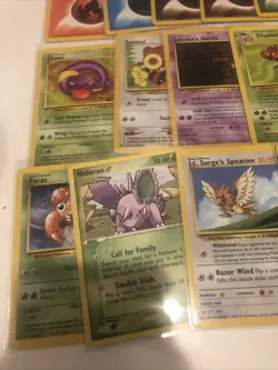 Vintage Pokemon Card Lot Various Conditions And sets LOT OF 20 - Vintage Lot - Image 2