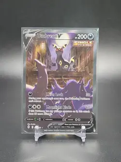 Umbreon V Pokemon Evolving Skies 189/203 Alternate Art Ultra Rare HP/MP - Image 1