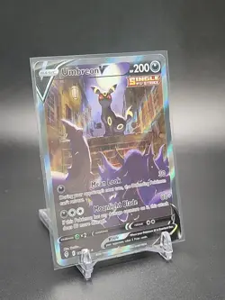 Umbreon V Pokemon Evolving Skies 189/203 Alternate Art Ultra Rare HP/MP - Image 3