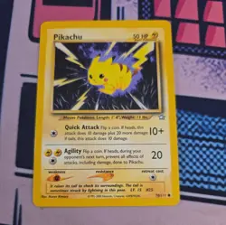 Pikachu 70/111 Neo Genesis-Unlimited Edition Regular Pokemon TCG - Image 1