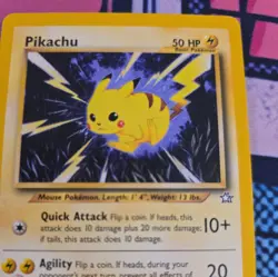 Pikachu 70/111 Neo Genesis-Unlimited Edition Regular Pokemon TCG - Image 4