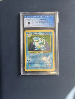 1999 Pokemon Base Set Blastoise #2/102 Holo CGC 9 MINT - Image 1