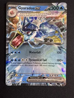 Gyarados EX 45 / 198 Pokemon Scarlet & Violet Base 2023 Near Mint Double Rare - Image 1
