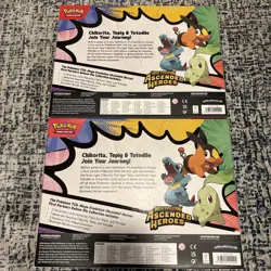 Pokemon TCG Ascended Heroes First Partners Deluxe Pin Collection New 2 Bundle - Image 3