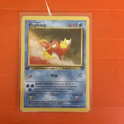 Pokemon TCG Magikarp 47/82 1st Edition Team Rocket Uncommon WOTC Vintage - Image 1
