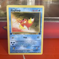Pokemon TCG Magikarp 47/82 1st Edition Team Rocket Uncommon WOTC Vintage - Image 3