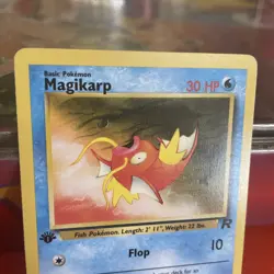 Pokemon TCG Magikarp 47/82 1st Edition Team Rocket Uncommon WOTC Vintage - Image 4