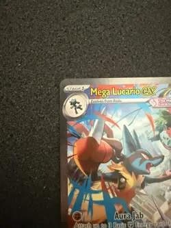 Pokemon Mega Lucario EX 179/132 - special illustration rare - mega evolution - Image 4