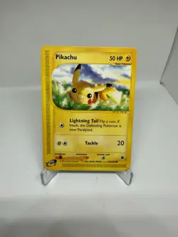 Pokemon Pikachu TCG 124/165 Regular E-Reader Expedition Base Set - Image 1