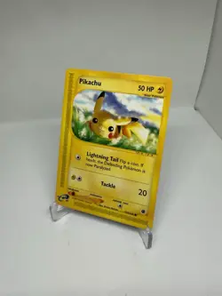 Pokemon Pikachu TCG 124/165 Regular E-Reader Expedition Base Set - Image 2
