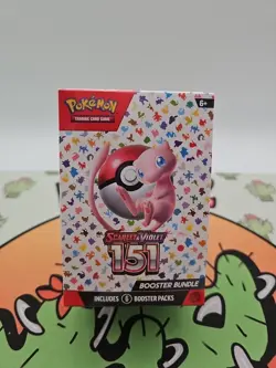 Pokemon TCG: Scarlet & Violet 151 Booster Bundle Box New Factory Sealed 6 Packs - Image 1