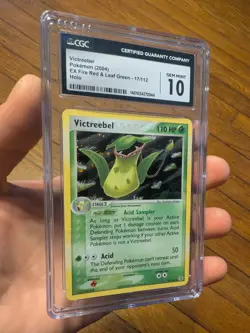 (POP 24) Pokemon Victreebel 17/112 Holo EX Fire Red & Leaf Green CGC 10 GEM MINT - Image 1