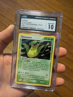 (POP 24) Pokemon Victreebel 17/112 Holo EX Fire Red & Leaf Green CGC 10 GEM MINT - Image 2