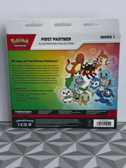 Pokemon TCG First Partner Illustration Collection Series 1 New Sealed - Image 2