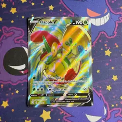 Flapple V 143/163 Full Art Holo Ultra Rare |2019 SWSH: Battle Styles |Pokemon - Image 1