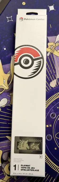 Pokemon 30th - Opening Scene Playmat - Pokemon Center - New Sealed - IN HAND - Image 1