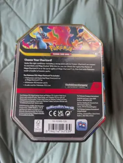 Mega Charizard Y Tins Sealed 2026 Set of 2 Pokemon TCG Phantasmal Flames - Image 3
