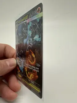 Mega Charizard X ex 125/094 Me02: Phantasmal Flames Holo SIR NM - Image 3