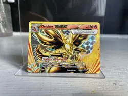 Delphox Break 14/124 Ultra Rare Holo Pokemon 2016 Fates Collide LP - Image 1