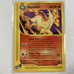 Pokemon TCG Rapidash 51 WoTC Black Star Promo - Image 1