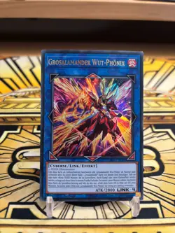 Yugioh Grosalamander Wut-Phonix LD10-DE005 Ultra Rare - Image 1