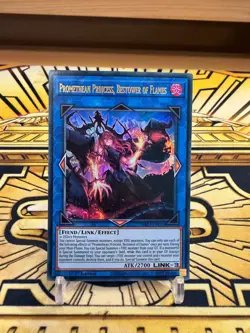 Yugioh Prometheische Prinzessin Verteilerin der Flammen Ultra Rare RA03-EN050 - Image 1