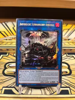 Yugioh Amphibisches Schwarmschiff Ablowal RA04-DE077 Ultra Rare - Image 1