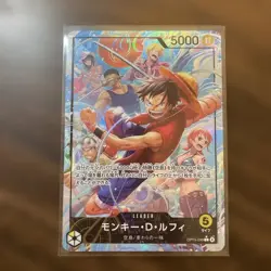 One Piece Monkey D. Luffy Alt Art OP15-098 L Adventure on KAMI's Island Japanese - Image 1