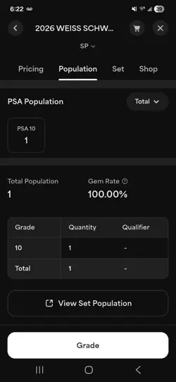 PSA 10 Weiss Schwarz Full Throttle Strike, Okarun (SP) - DANDADAN (DDD) POP 1 - Image 5