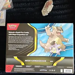 Pokemon Mega Kangaskhan EX Box Promo Box Topper Trading Card Game English - Image 2