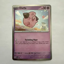 Cleffa 095 Sv: Scarlet & Violet Promo Cards Cosmo Holo - Image 1