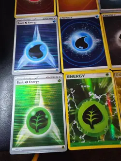 Rare Energy Card Lot Of 13 With Misprint & Multi Swirls , Holo And Reverse Holo - Image 2
