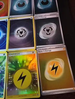 Rare Energy Card Lot Of 13 With Misprint & Multi Swirls , Holo And Reverse Holo - Image 3