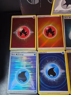 Rare Energy Card Lot Of 13 With Misprint & Multi Swirls , Holo And Reverse Holo - Image 4