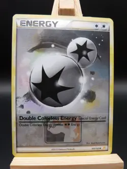 Pokemon Promo Card : Double Colourless Energy 103/123 (Poke / Cross) (HGSS) - Image 1
