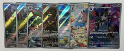 Pokemon Full Art 7 Card Lot - Image 1