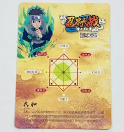 Yamato Naruto Trading Card Holo Prism SSR HYEX01-SSR14 Super Rare Tc5 - Image 2