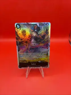 One Piece TCG | Sabo PRB02-014 SR - One Piece Card the Best Vol. 2 NM - Image 1