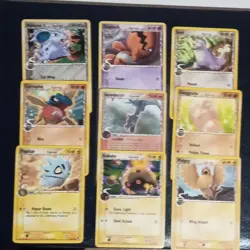 Pokemon Delta Species Lot of 9 Mixed Cards EX Era pokemon tcg - Image 1