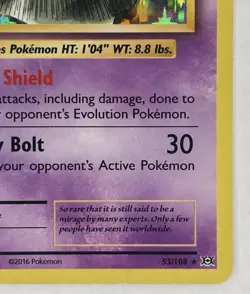 Mew 53/108 Holo Rare XY Series: Evolutions 2016 Pokemon Card TCG Lightly Played - Image 5