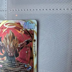 Gogeta FB09-122 Secret Rare Dual Evolution Dragon Ball Card English Fusion World - Image 5