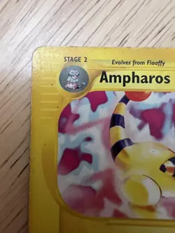 Pokemon Ampharos 34/165 Expedition Regular Card HP - Image 2
