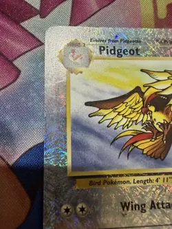 Pokemon TCG Pidgeot Legendary Collection Reverse Holo Rare Card 33/110 HP - Image 2